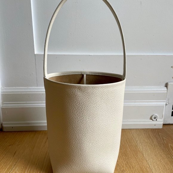 The Row Small Ivory Park Tote - Picture 2 of 7